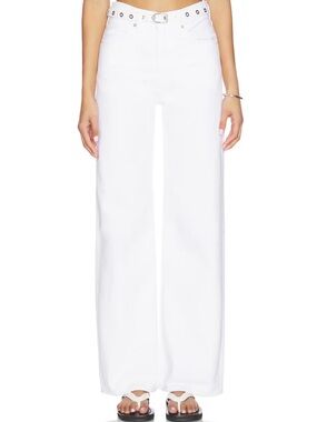 Levi Strauss Ribcage Wide Leg Belted